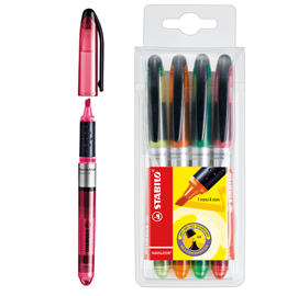 BUSTA 4 STABILO NAVIGATOR COLORI ASSORTITI