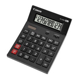 CALCOLATRICE VISIVA DA TAVOLO A 14 CIFRE AS-2400 HB