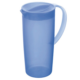 CARAFFA 1,2LT IN PPL CON COPERCHIO BLU