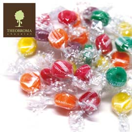 Caramelle mini Diamantina gusti frutta busta 2kg Theobroma