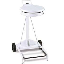 CARRELLO PORTA SACCO IMMONDIZIA IN METALLO ART.406 STILCASA