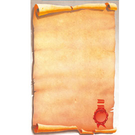 CARTA CON STAMPA ''PERGAMENA'' A4 80GR 25FG DECADRY