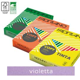 Carta Fabriano Colore A4 80GR 500FG COL.FORTI VIOLETTO