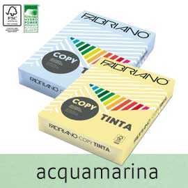Carta Fabriano Colore A4 80GR 500FG COL.TENUE ACQUAMARINA