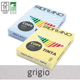 Carta Fabriano Colore A4 80GR 500FG COL.TENUE GRIGIO
