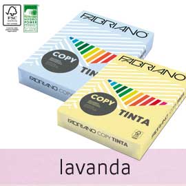 Carta Fabriano Colore A4 80GR 500FG COL.TENUE LAVANDA