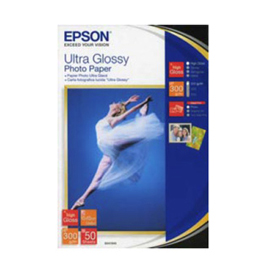 CARTA FOTOGRAFICA LUCIDA ULTRA 20FG 10X15CM (4X6'') 300gr EPSON