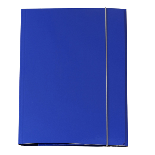 Cartella con elastico 25x34cm Blu Queen Starline