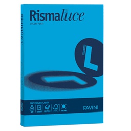 [85806] Carta RISMALUCE 90gr A4 300fg azzurro 55 Favini
