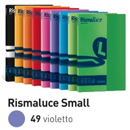 [50582] Carta RISMALUCE SMALL A4 200gr 50fg viola 49 FAVINI