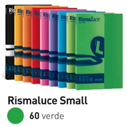 [50569] Carta RISMALUCE SMALL A4 90gr 100fg verde 60 FAVINI