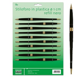 [26265] Cartella 10 stilofori art.1052 in plastica Lebez