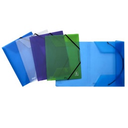 [77442] CARTELLA 3L C/ELASTICO 22X30cm MIX 4 COLORI 2ndLife Favorit