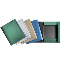 [89144] CARTELLA 3L C/ELASTICO PPL METAL COLORI ASS. F.TO UTILE 24X33CM FAVORIT
