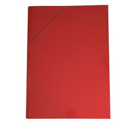 [93327] Cartella con elastico 70x100cm Rosso in cartoncino plast. 71LD
