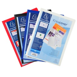 [89309] Cartella di presentazione in PP 2 alette col.ass. Kreacover A4 Exacompta