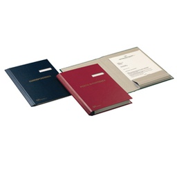 [49436] CARTELLA PORTADOCUMENTI ''CORRISPONDENZA'' 24X34CM ART.603 colori assortiti