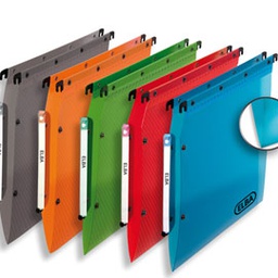 [64487] CARTELLA SOSPESA ARMADIO 33/V IN PPL TRASLUCIDO COLORI ASS. FAVORIT