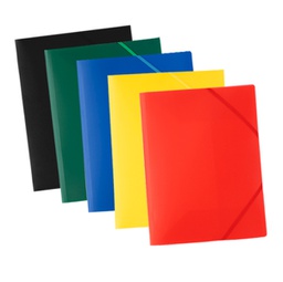 [STL7122] Cartellina 3 lembi con elastico 24x32cm assortito Eco Starline (Delist