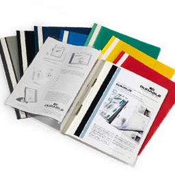 [64403] CARTELLINA A4 AD AGHI PERSONALIZZABILE BIANCO DURAPLUS 2579