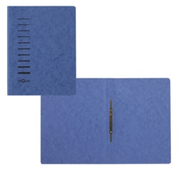 [86593] Cartellina blu in cartone con pressino fermafogli A4 PAGNA