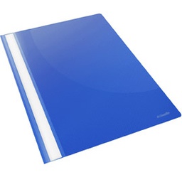 [56713] CARTELLINA PPL CON FERMAFOGLI 21X29,7 BLU REPORT FILE ESSELTE