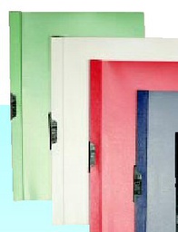 [40286] CARTELLINA PPL C/MOLLA DORSO 8 BLU SPRING FILE 22X31