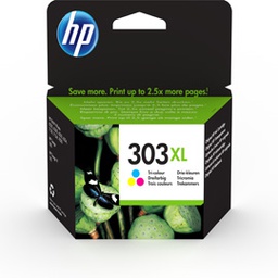 [HPT6N03AE] CARTUCCIA A GETTO D'INCHIOSTRO HP 303XL TRICROMIA