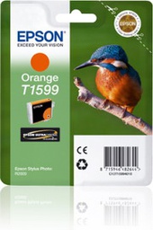 [EPST15994010] CARTUCCIA ARANCIO EPSON ULTRACHROME HI-GLOSS SERIE MARTIN PESCATORE TAGLIA XL