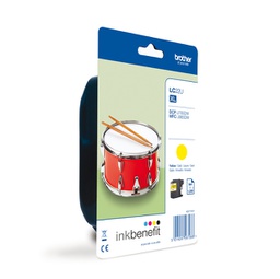 [BRO-LC22UY] CARTUCCIA BROTHER GIALLO per DCP-J785DW- MFC-J985DW 2.400 pagine