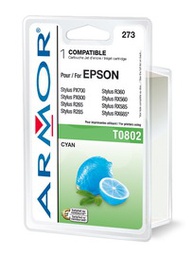 [ARMT0802] CARTUCCIA CIANO PER EPSONSTYLUS PHOTO R265, R285, R360, RX560, RX585