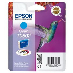 [EPST08024011] CARTUCCIA CIANO STYLUS PHOTO R265 R360 BLISTER RS