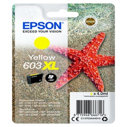 [EPST03A44010] Cartuccia di inchiostro Epson Giallo serie 603XL Stella Marina