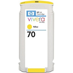 [HPC9454A] CARTUCCIA D'INCHIOSTRO HP 70 GIALLO CON INCHIOSTRO HP VIVERA