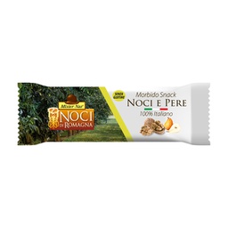 [97055] Barretta Morbida Pere e e noci 28g Mister Nut