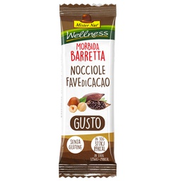 [97047] Barretta Wellness Nocciole e fave di cacao 30g Mister Nut