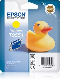 [EPST05544010] CARTUCCIA GIALLO STYLUS PHOTO R240 RX420/425 R245 BLISTER CON RF
