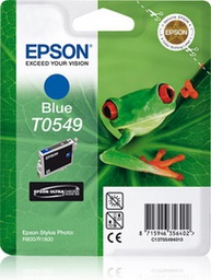[EPST05494010] CARTUCCIA HI-GLOSS BLU STYLUS PHOTO R800 R1800 BLISTER CON RS