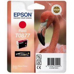 [EPST08774010] CARTUCCIA INCHIOSTRO A PIGMENTI ROSSO EPSON ULTRACHROME HI-GLOSS2 BLISTER RS