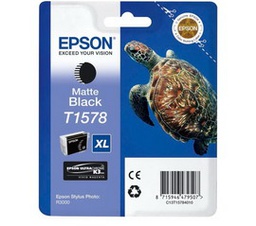 [EPST15784010] CARTUCCIA INCHIOSTRO A PIGM. NERO MATTE ULTRACHROME TARTARUGA TAGLIA XL