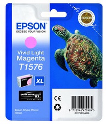 [EPST15764010] CARTUCCIA INCHIOSTRO A PIGM. VIVID MAGENTA CHIARO-FOTO ULTRA.TARTARUGA TAGLIA XL