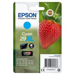[EPST29924012] CARTUCCIA INCHIOSTRO CIANO SERIE 29XL FRAGOLA T2992