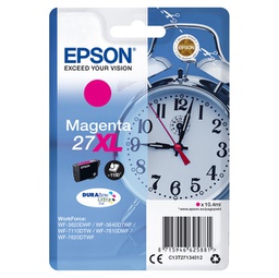 [EPST27134012] CARTUCCIA INCHIOSTRO MAGENTA DURABRITE ULTRA, SERIE 27XL /SVEGLIA