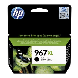 [HP3JA31AE] CARTUCCIA INCHIOSTRO NERO HIGH HP967XL PER HP OFFICEJET 9000 SERIE