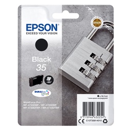 [EPST35814010] CARTUCCIA INCHIOSTRO NERO SERIE 35 LUCCHETTO T3581
