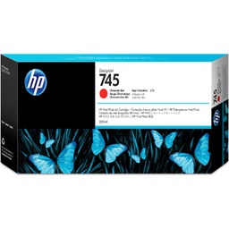 [HPF9K06A] CARTUCCIA INCHIOSTRO ROSSO CROMATICO DESIGNJET HP 745 300 ML