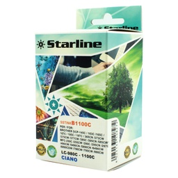 [SSTINKB1100C] CARTUCCIA INK CIANO PER PRINT C/BROTHER LC980C LC1100C