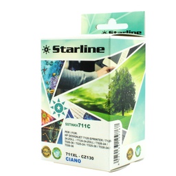 [SSTINKH711C] CARTUCCIA INK CIANO PER PRINT C/HP 711