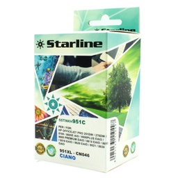 [SSTINKH951C] CARTUCCIA INK CIANO PER PRINT C/HP 951XLC CON CHIP