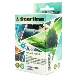 [SSTINKH920XLC] CARTUCCIA INK CIANO PER PRINT C/HP N. 920 E 920XL CON CHIP